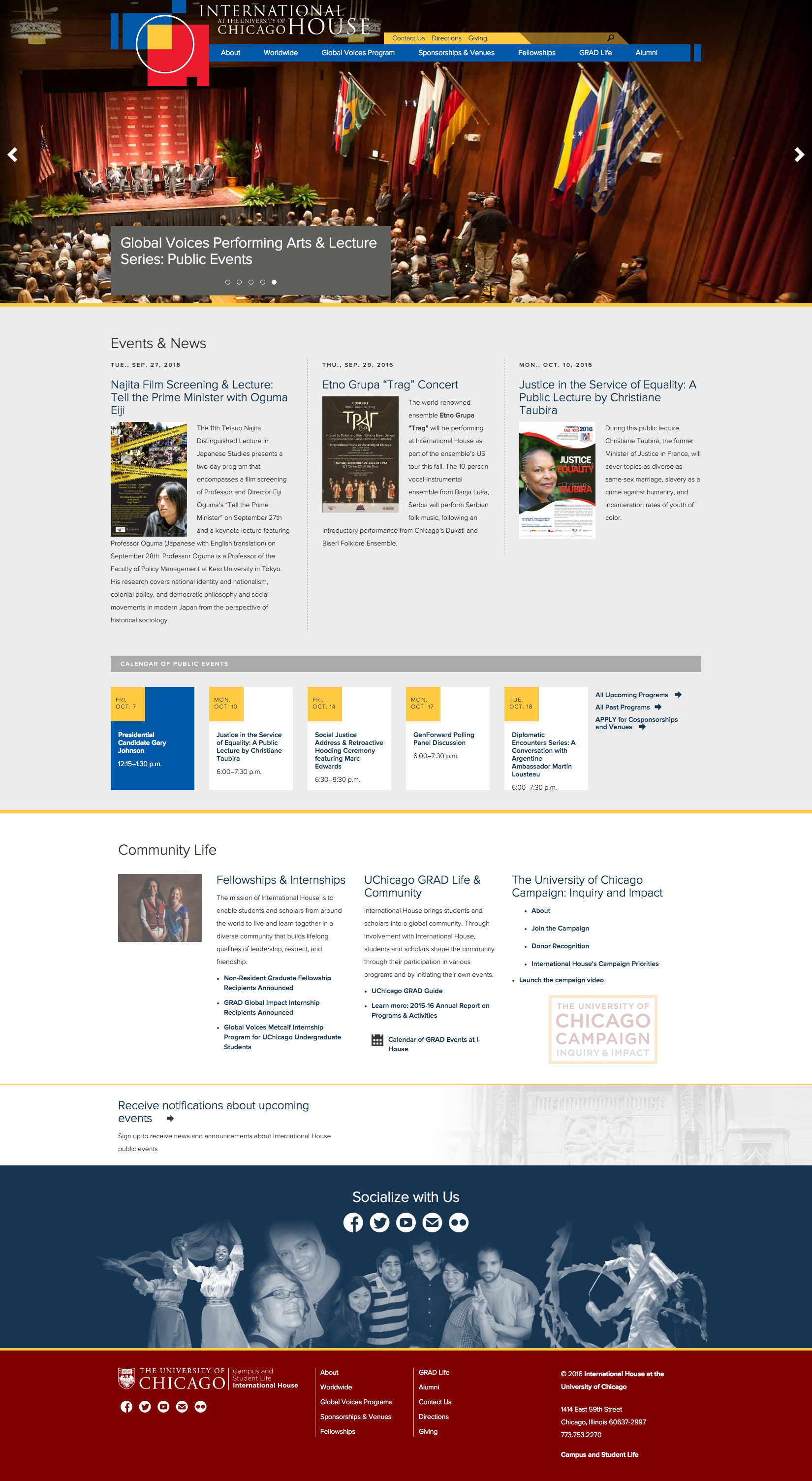 Ihouse site screenshot