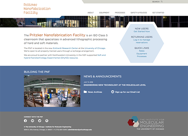 PNF site screenshot thumbnail